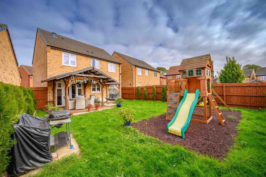 Home For Sale Back Garden